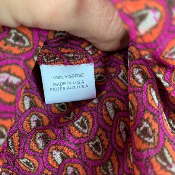 MISA Los Angeles Manya Ditsy Tiered ruffle Skirt - Picture 8 of 12